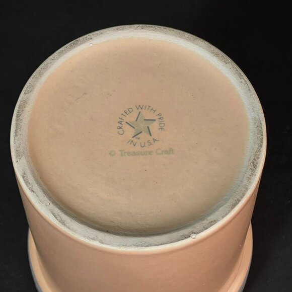 Vintage 80s TREASURE CRAFT Southwest Utensil Jar Canister Holder Vase Rare - Picture 8 of 11